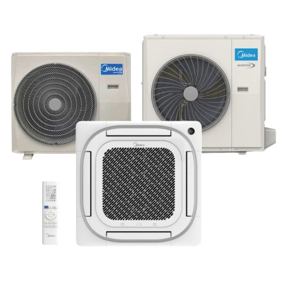 MIDEA INVERTER CONJUNTO AIRE ACOND. T/CASSETTE 6TR