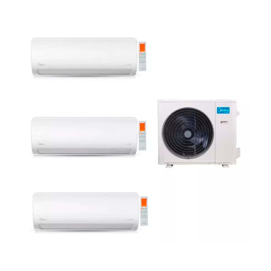 MIDEA AIRE MULTISPLIT INVERTER SMART PARED 2640F+3520F+5280