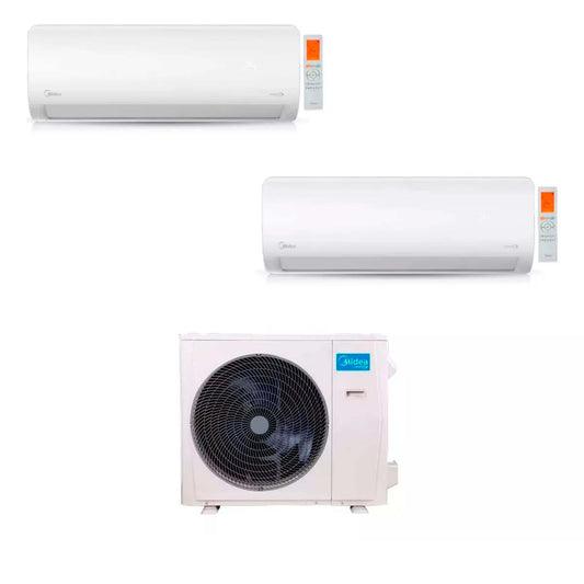 MIDEA AIRE MULTISPLIT INVERTER SMART PARED 2640F+3520F